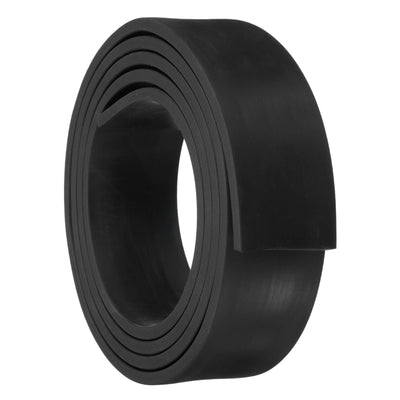 Harfington Uxcell Neoprene Rubber Sheet Rolls Solid Rubber Seal Strip 3/16"T x 1.6"W x 5'L