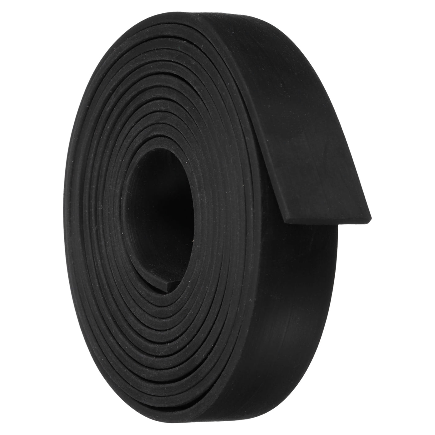 uxcell Uxcell Neoprene Rubber Sheet Rolls Solid Rubber Seal Strip 5/64"T x 0.6"W x 5'L