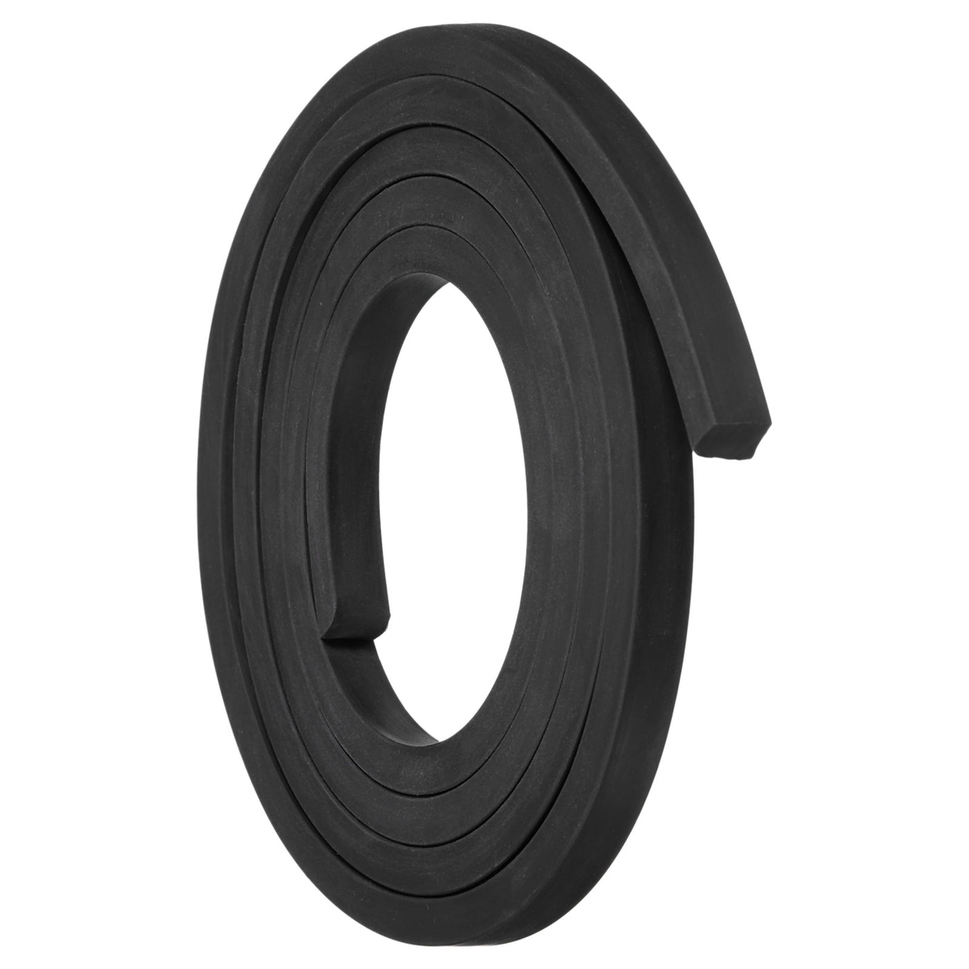 uxcell Uxcell Neoprene Rubber Sheet Rolls Solid Rubber Seal Strip 5/16"T x 0.4"W x 5'L