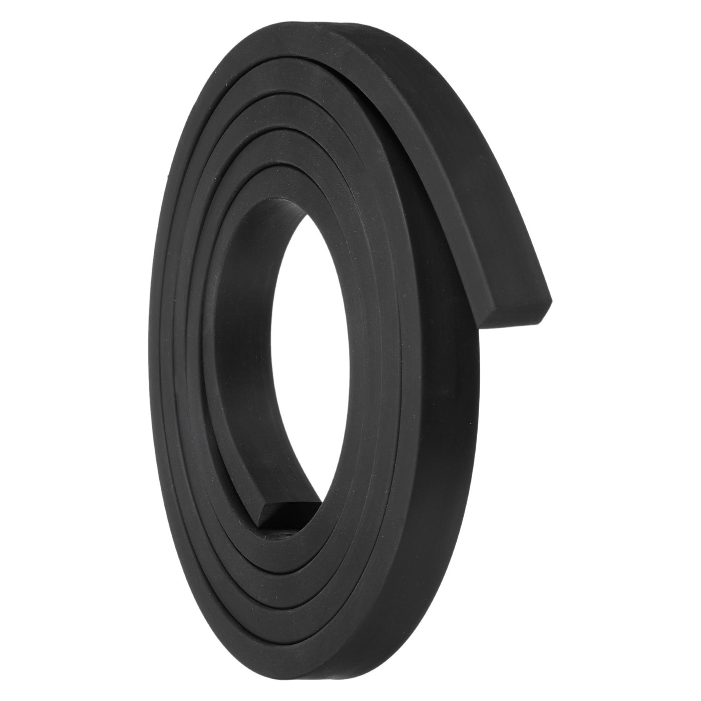 uxcell Uxcell Neoprene Rubber Sheet Rolls Solid Rubber Seal Strip 5/16"T x 0.6"W x 5'L