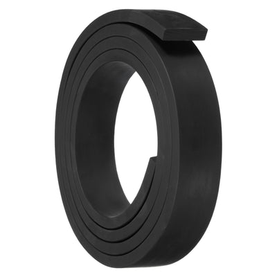 Harfington Uxcell Neoprene Rubber Sheet Rolls Solid Rubber Seal Strip 5/16"T x 1.2"W x 5'L