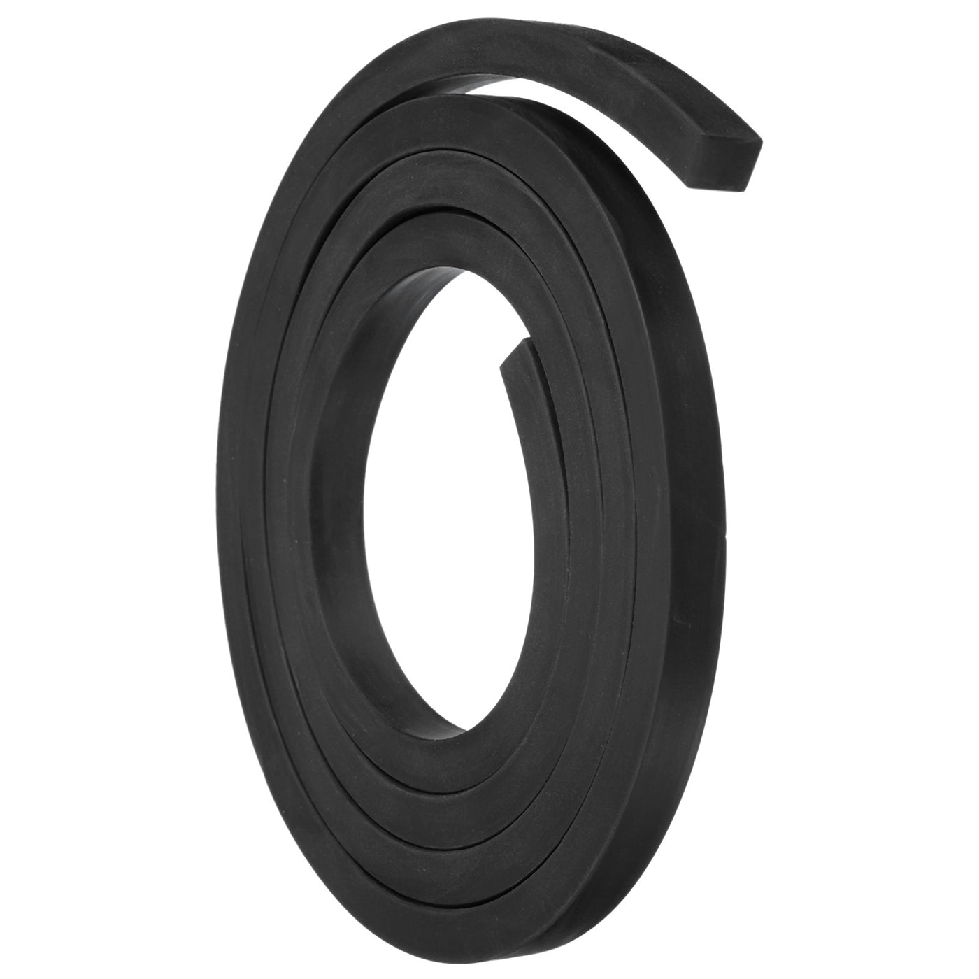 uxcell Uxcell Neoprene Rubber Sheet Rolls Solid Rubber Seal Strip 3/8"T x 0.5"W x 5'L