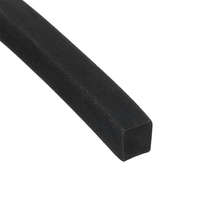 Harfington Uxcell Neoprene Rubber Sheet Rolls Solid Rubber Seal Strip 1/4"T x 0.2"W x 5'L