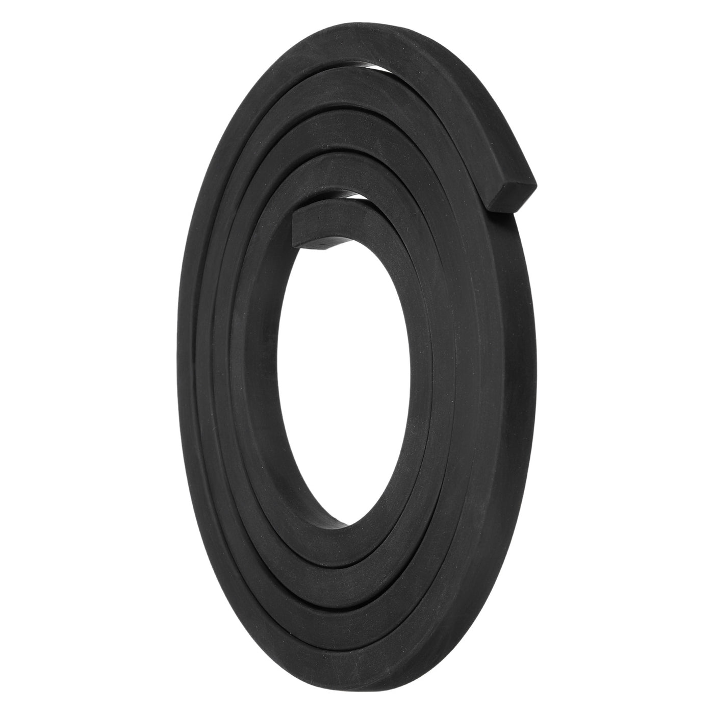 uxcell Uxcell Neoprene Rubber Sheet Rolls Solid Rubber Seal Strip 3/8"T x 0.4"W x 5'L