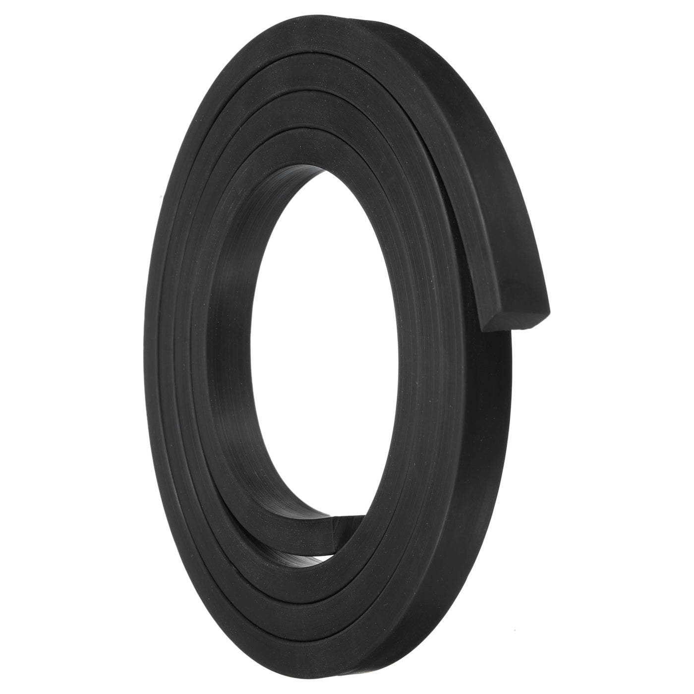 uxcell Uxcell Neoprene Rubber Sheet Rolls Solid Rubber Seal Strip 3/8"T x 0.6"W x 5'L