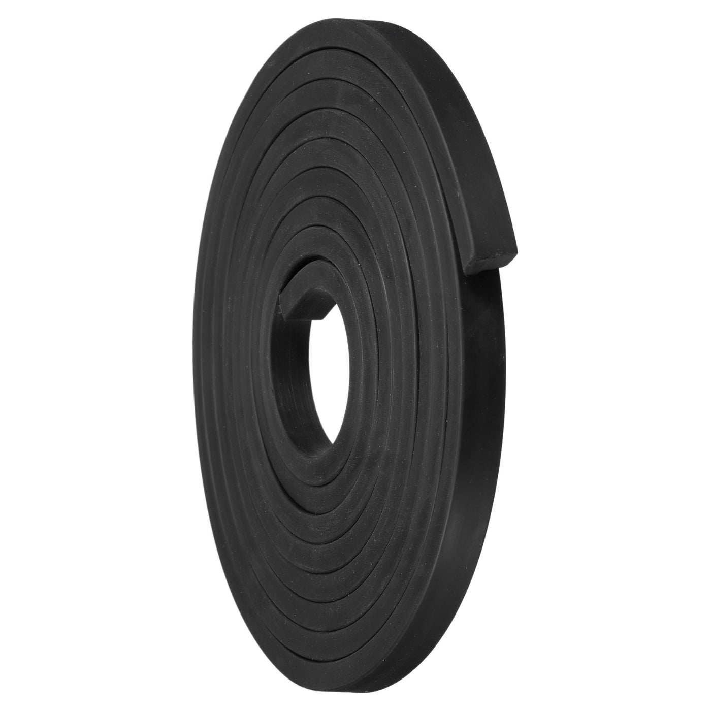 uxcell Uxcell Neoprene Rubber Sheet Rolls Solid Rubber Seal Strip 3/8"T x 0.6"W x 11.5'L