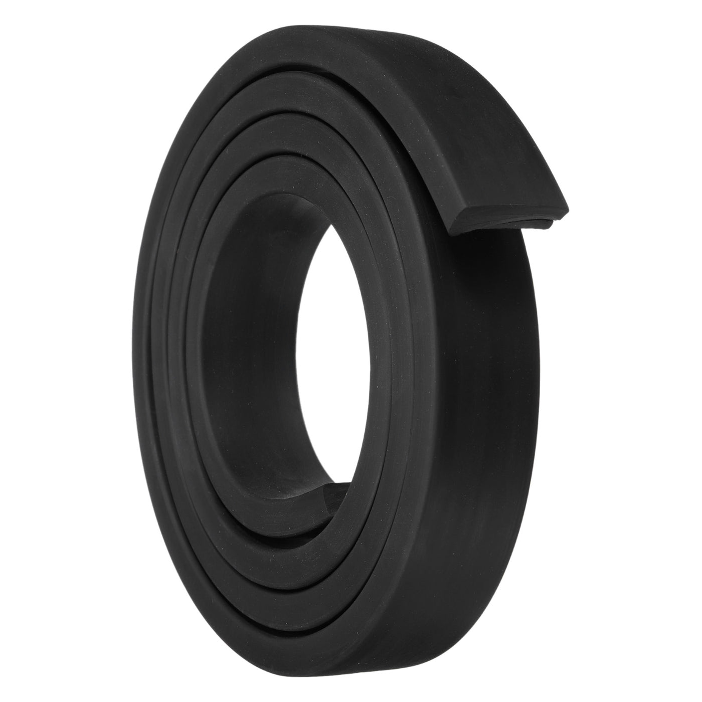 uxcell Uxcell Neoprene Rubber Sheet Rolls Solid Rubber Seal Strip 3/8"T x 1.2"W x 5'L