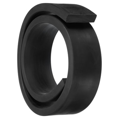 Harfington Uxcell Neoprene Rubber Sheet Rolls Solid Rubber Seal Strip 3/8"T x 1.6"W x 5'L