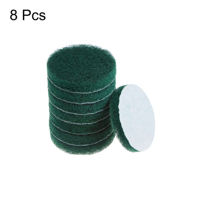 Harfington 8pcs Drill Power Brush 4 Inch Tile Scrubber Scouring Pads 180-240 Grit