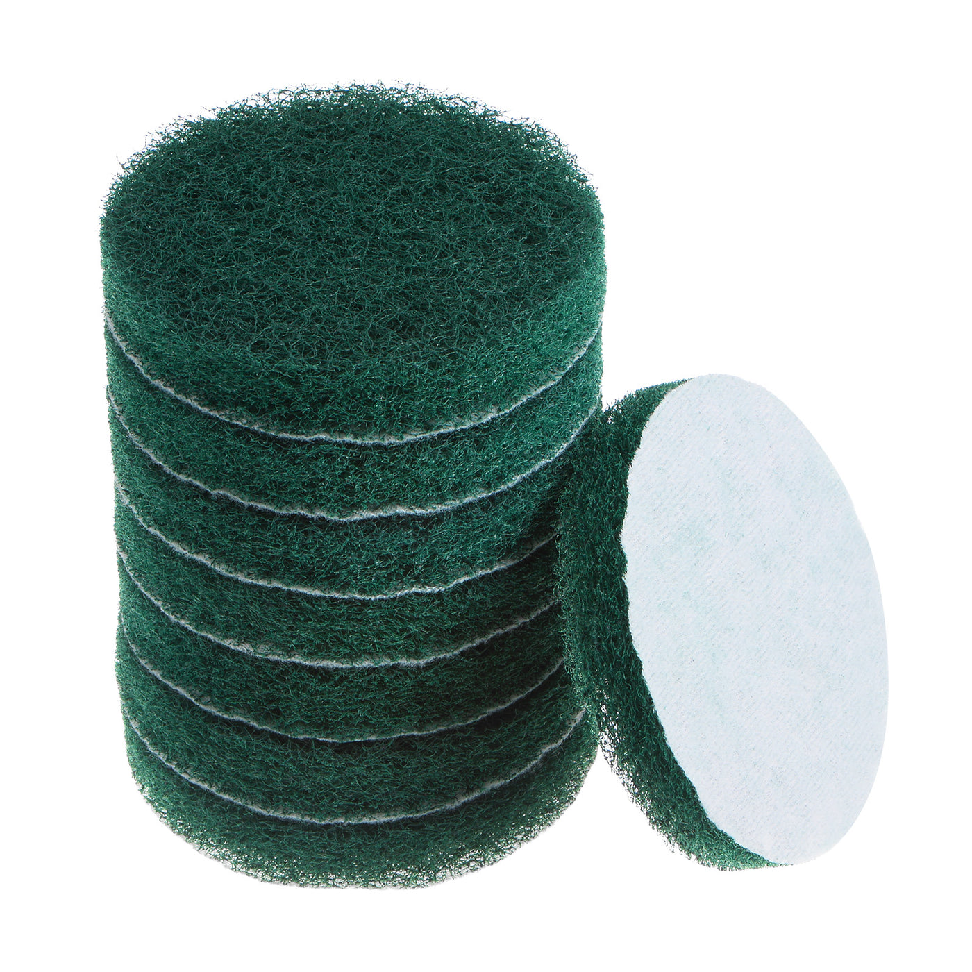 Harfington 8pcs Drill Power Brush 4 Inch Tile Scrubber Scouring Pads 180-240 Grit