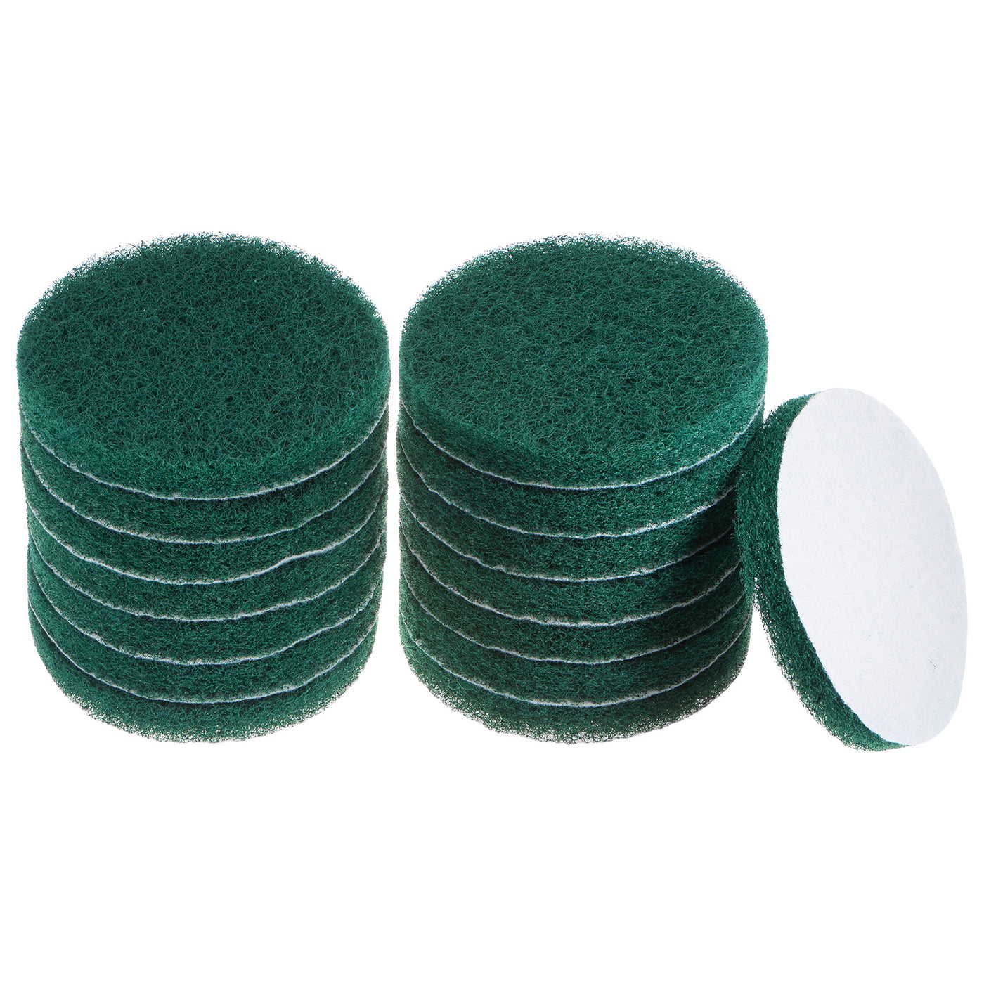 Harfington 15pcs Drill Power Brush 5 Inch Tile Scrubber Scouring Pads 180-240 Grit