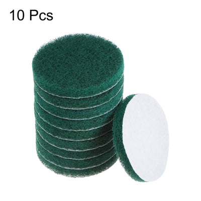 Harfington 10pcs Drill Power Brush 5 Inch Tile Scrubber Scouring Pads 180-240 Grit