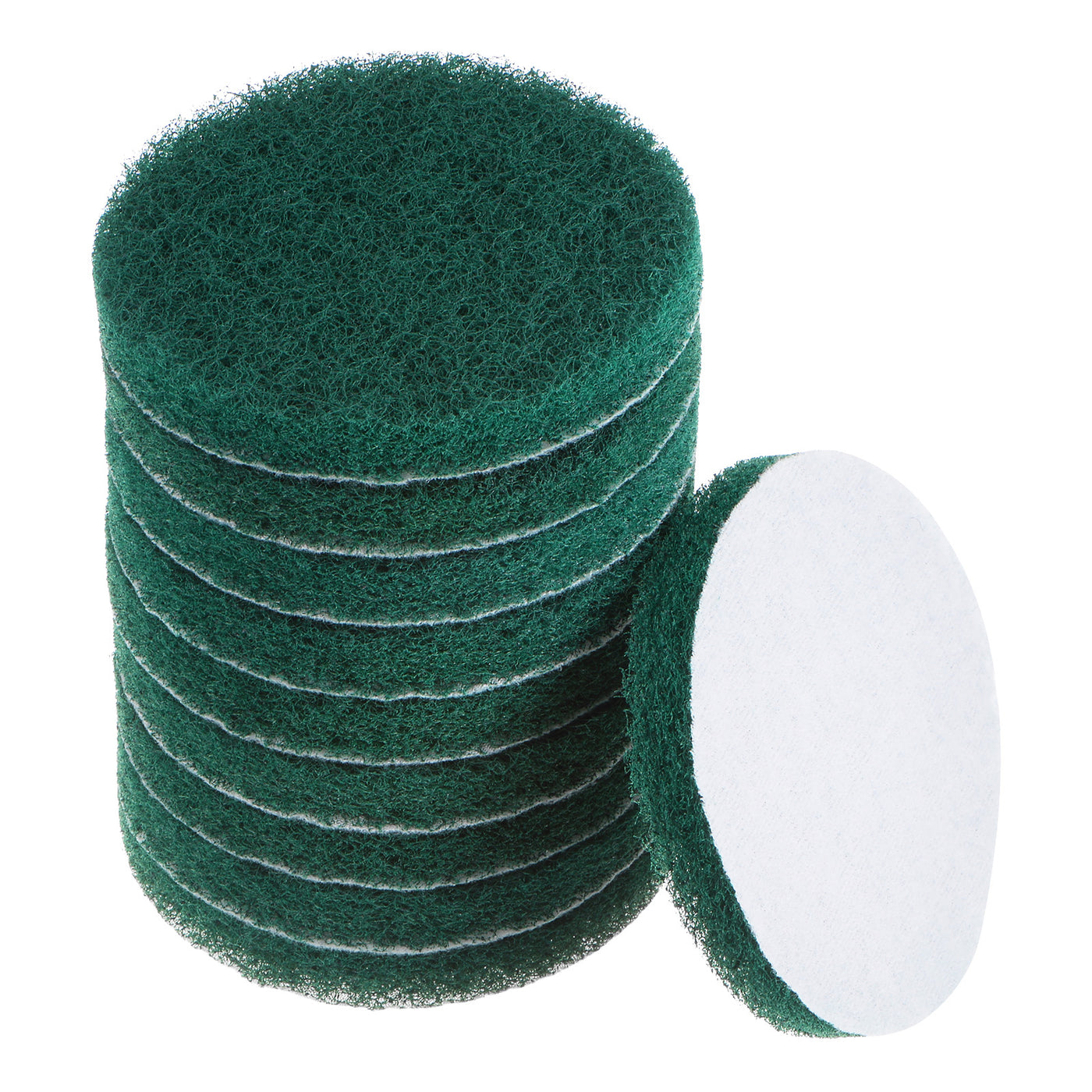 Harfington 10pcs Drill Power Brush 5 Inch Tile Scrubber Scouring Pads 180-240 Grit