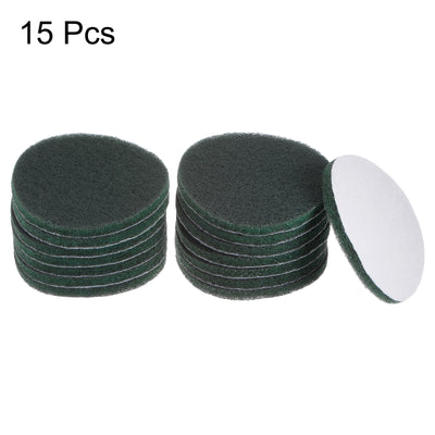 Harfington 15pcs Drill Power Brush 5 Inch Tile Scrubber Scouring Pads 400-600 Grit