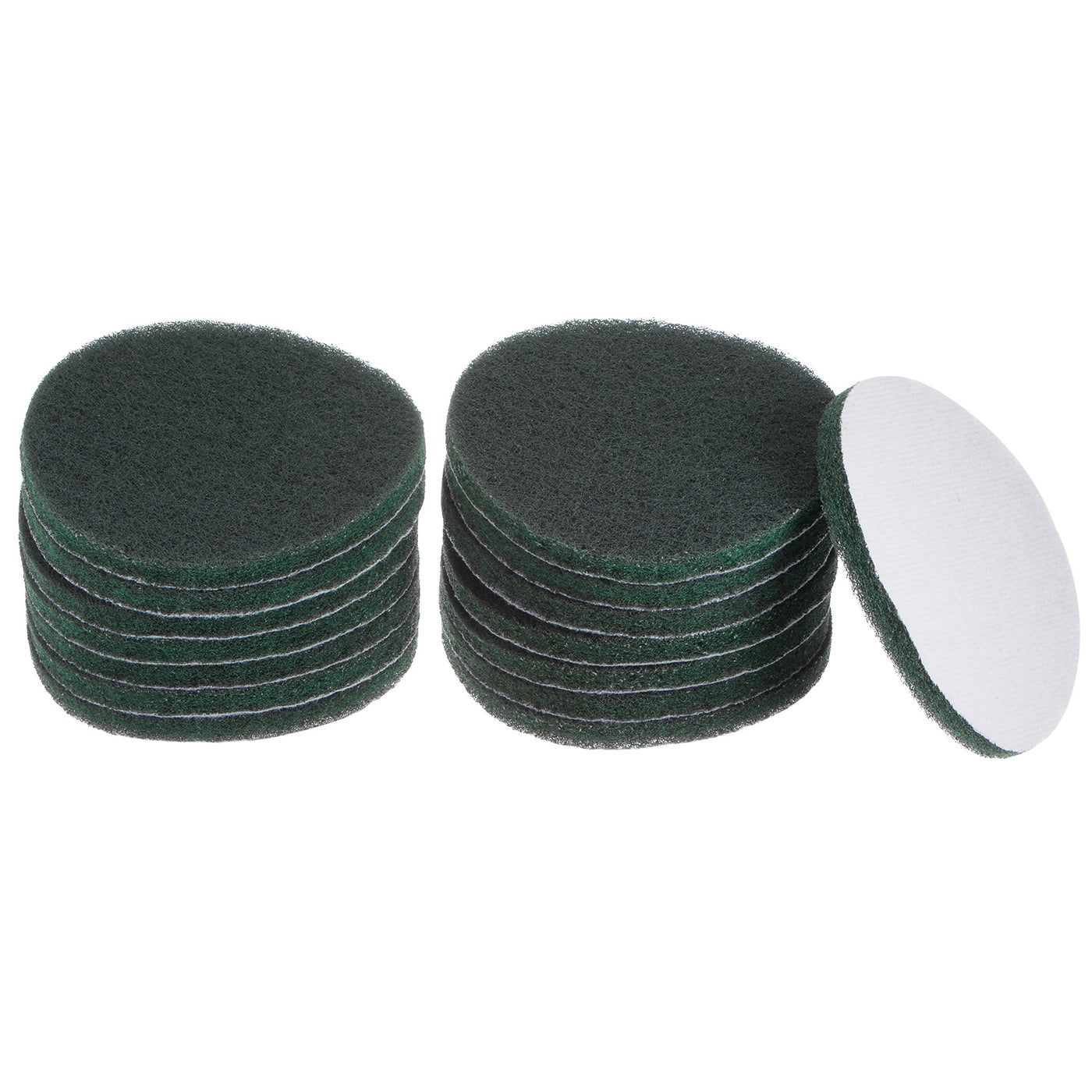 Harfington 15pcs Drill Power Brush 5 Inch Tile Scrubber Scouring Pads 400-600 Grit