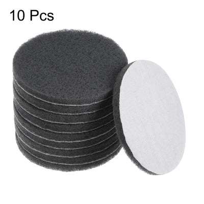 Harfington 10pcs Drill Power Brush 5 Inch Tile Scrubber Scouring Pads 800-1000 Grit