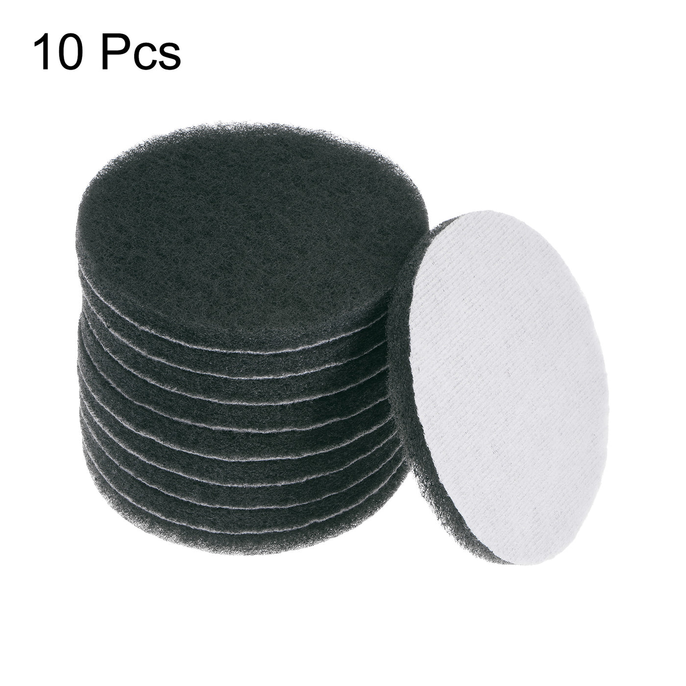 Harfington 10pcs Drill Power Brush 5 Inch Tile Scrubber Scouring Pads 1500 Grit