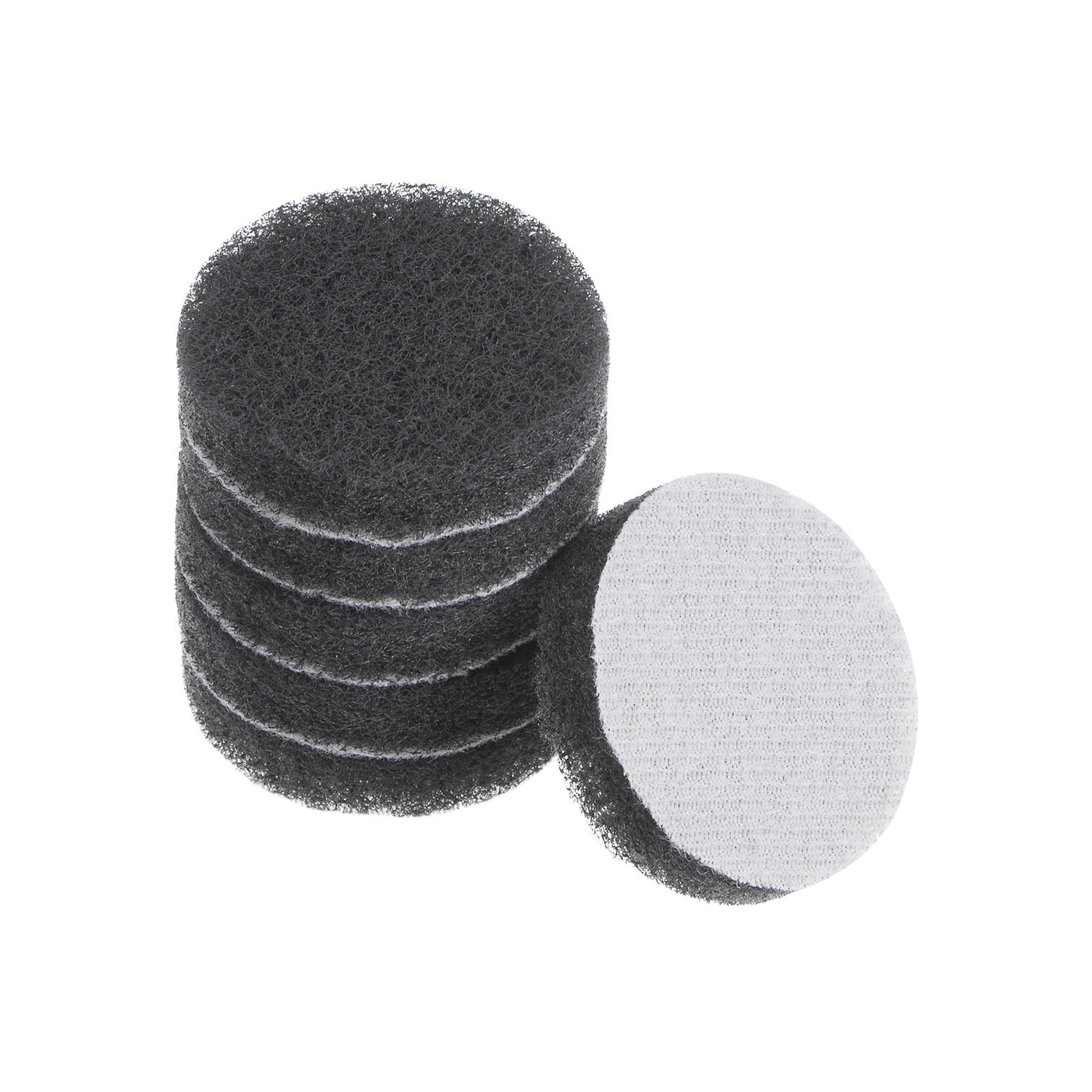 Harfington 6pcs Drill Power Brush 2 Inch Tile Scrubber Scouring Pads 800-1000 Grit