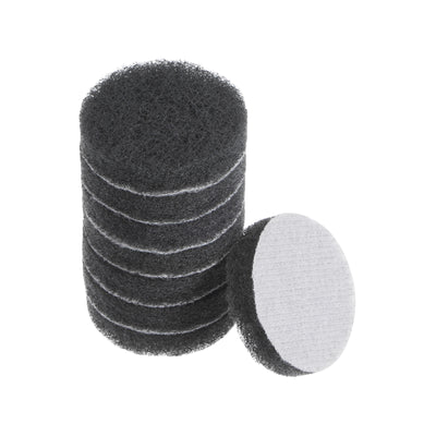 Harfington 8pcs Drill Power Brush 2 Inch Tile Scrubber Scouring Pads 800-1000 Grit