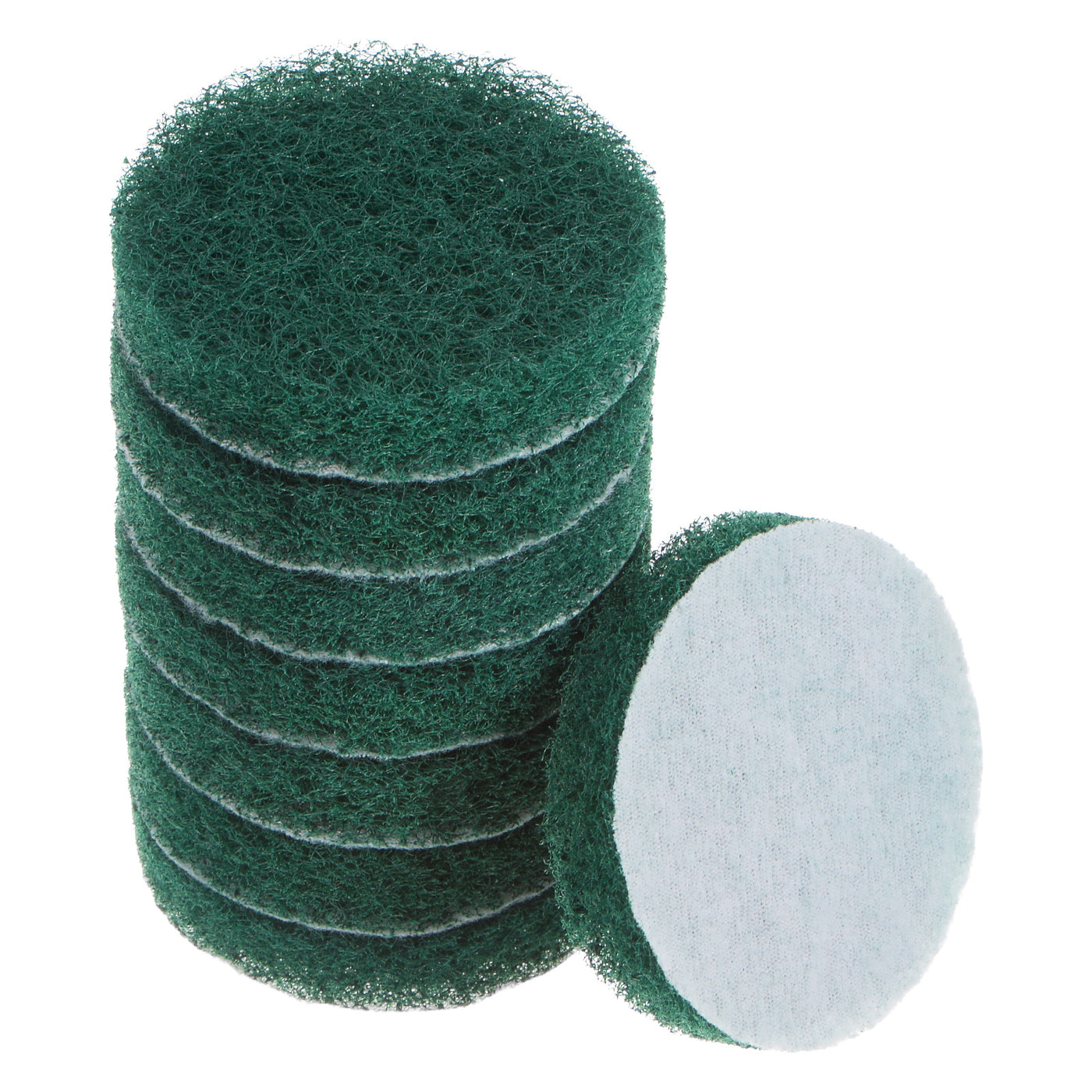 Harfington 8pcs Drill Power Brush 3 Inch Tile Scrubber Scouring Pads 180-240 Grit