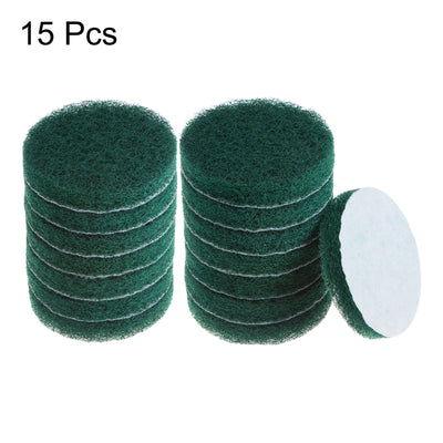 Harfington 15pcs Drill Power Brush 4 Inch Tile Scrubber Scouring Pads 150-240 Grit