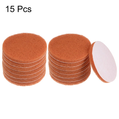 Harfington 15pcs Drill Power Brush 4 Inch Tile Scrubber Scouring Pads 2000 Grit