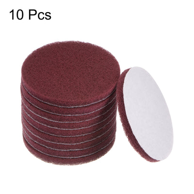 Harfington 10pcs Drill Power Brush 5 Inch Tile Scrubber Scouring Pads 800 Grit