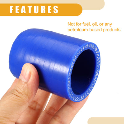 Harfington 1Pc 35mm 1.38" ID Universal Silicone Coolant Cap Intake Vacuum Hose End Plug - Car for Coolant Heater Bypass Vacuum Water Port - Silicone Blue
