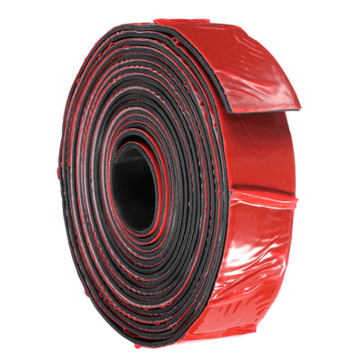 Harfington Uxcell 1.2"W x 1/16"T x 13'L Adhesive Rubber Strips Solid Neoprene Rubber Strips Sheet