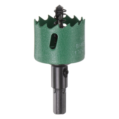 Harfington 38mm 1-1/2" M42 High Speed Steel Bi-Metal Hole Saw Drill Bit for Wood Plastic