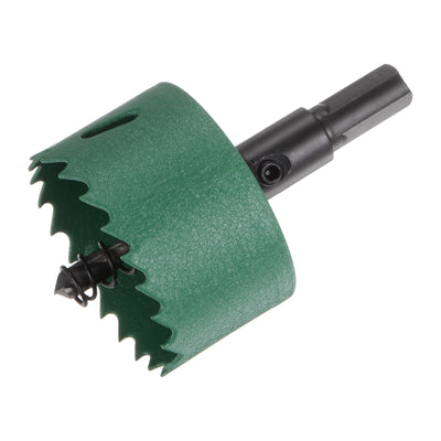 Harfington 50mm 2" M42 High Speed Steel Bi-Metal Hole Saw Drill Bit for Wood Plastic