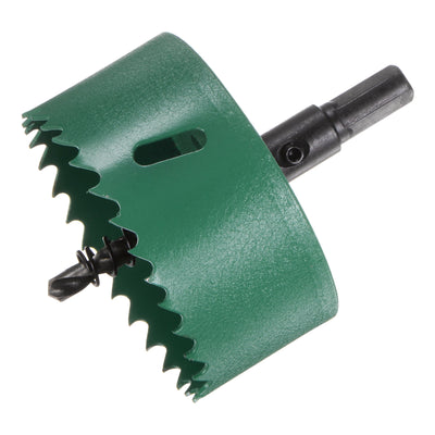 Harfington 75mm 2-15/16" M42 High Speed Steel Bi-Metal Hole Saw Drill Bit for Wood Plastic