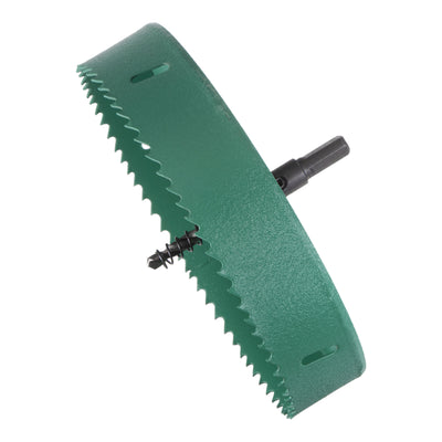 Harfington 170mm 6-45/84" M42 High Speed Steel Bi-Metal Hole Saw Drill Bit for Wood Plastic