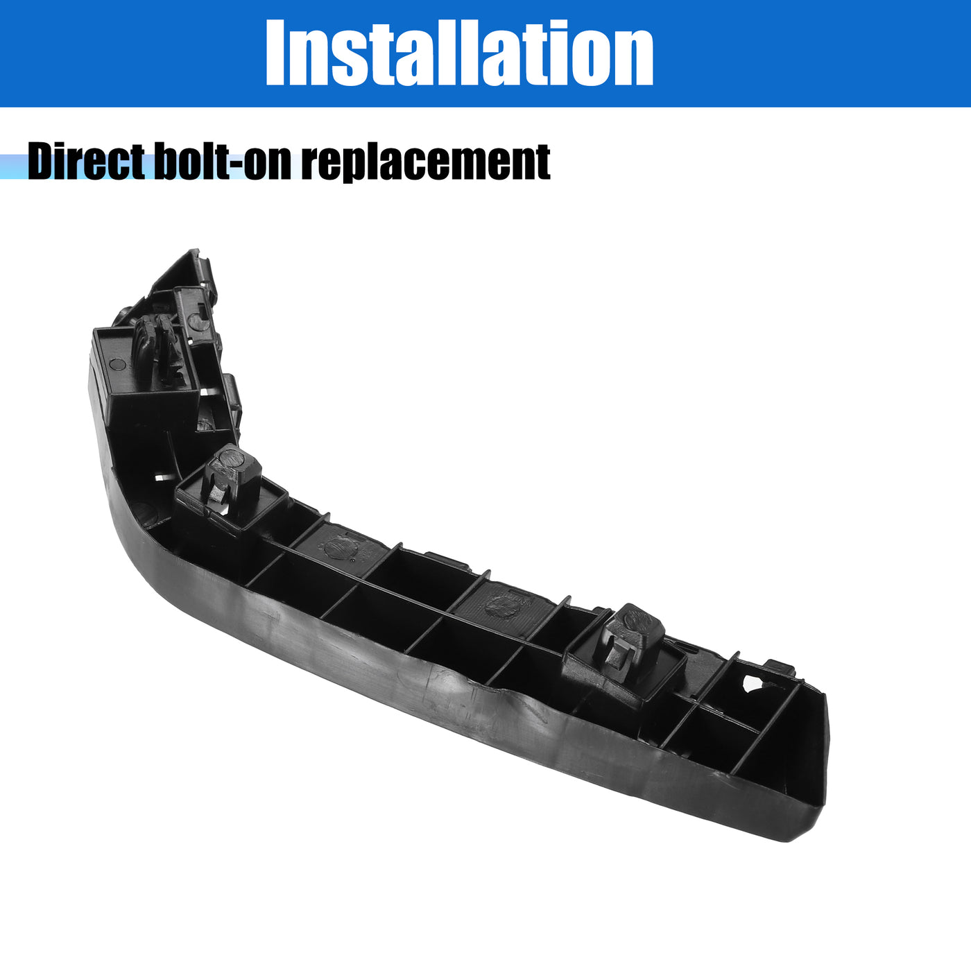 X AUTOHAUX Left Side Front Bumper Mounting Support Bracket Replace 71198-TBA-A00 for Honda Civic 2016-2020