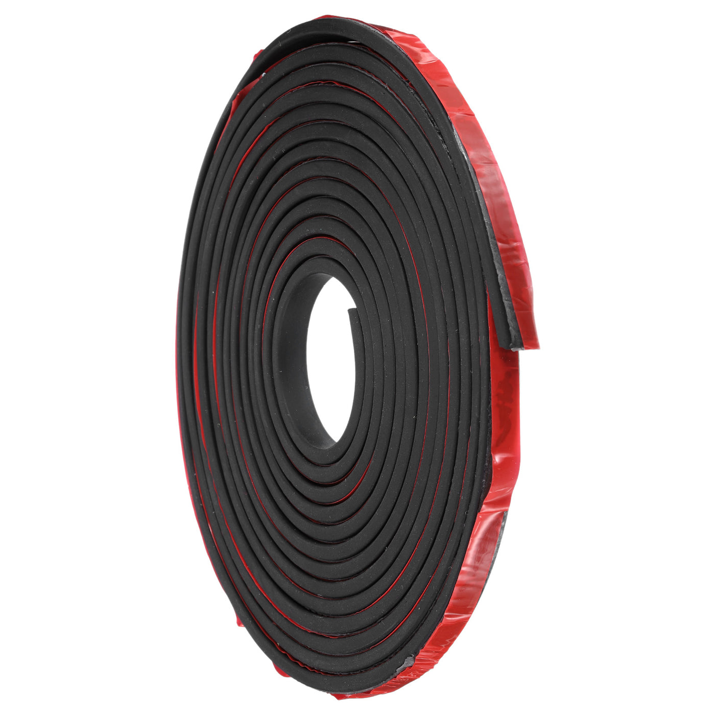 uxcell Uxcell 0.4"W x 3/16"T x 16'L Adhesive Rubber Strips Solid Neoprene Rubber Strips Sheet