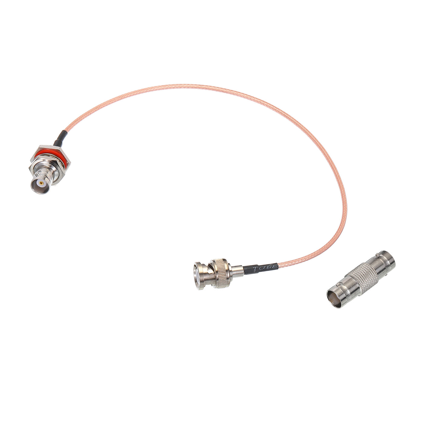 Harfington RG316 Coaxial Cables BNC Male to BNC Female Bulkhead with Adapter Low Loss RF Coaxial Cable