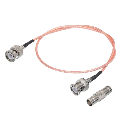 Harfington RG316 Coaxial Cables BNC Male to BNC Male with Adapter Low Loss RF Coaxial Cable