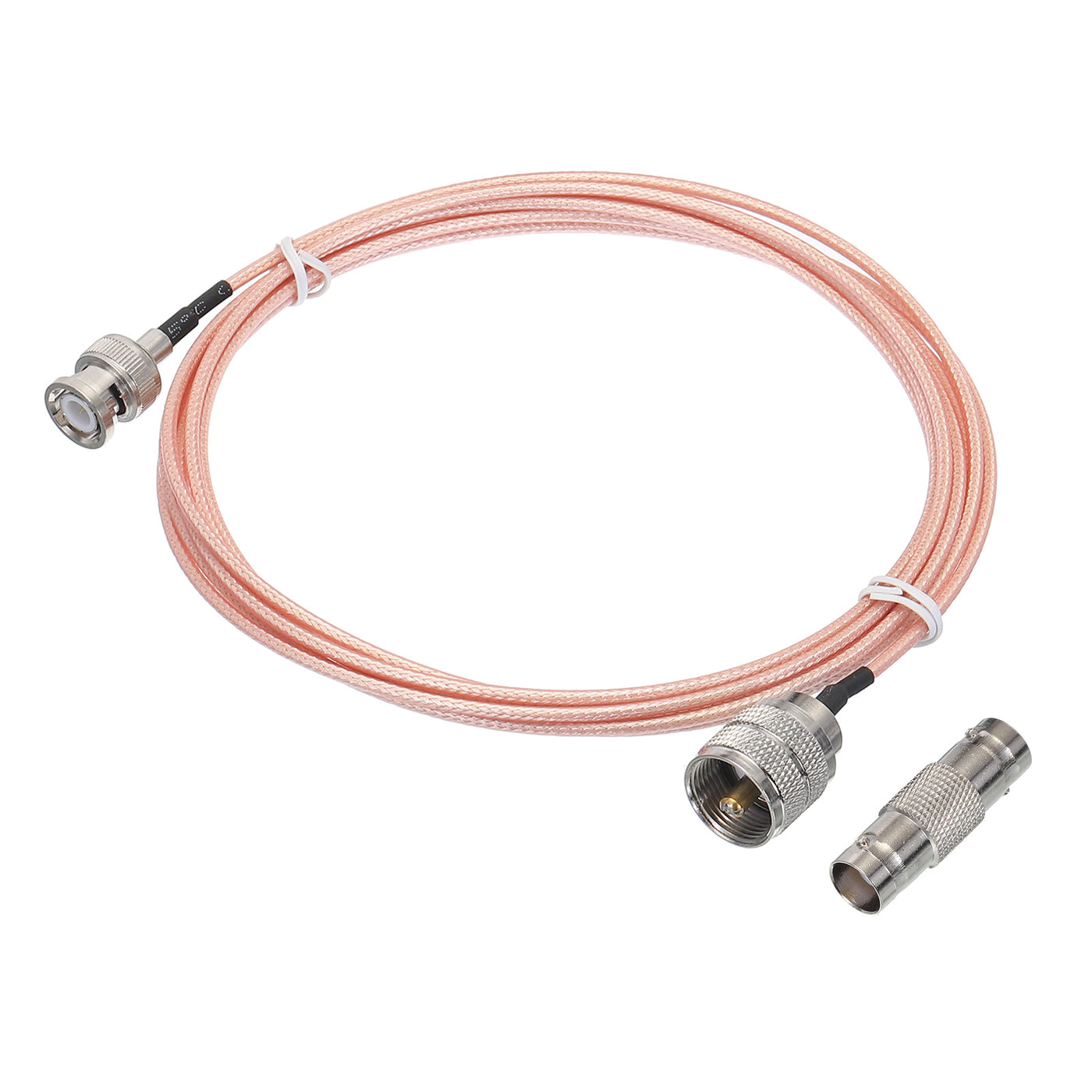 Harfington RG316 Coaxial Cables BNC Male to UHF Male with Adapter Low Loss RF Coaxial Cable