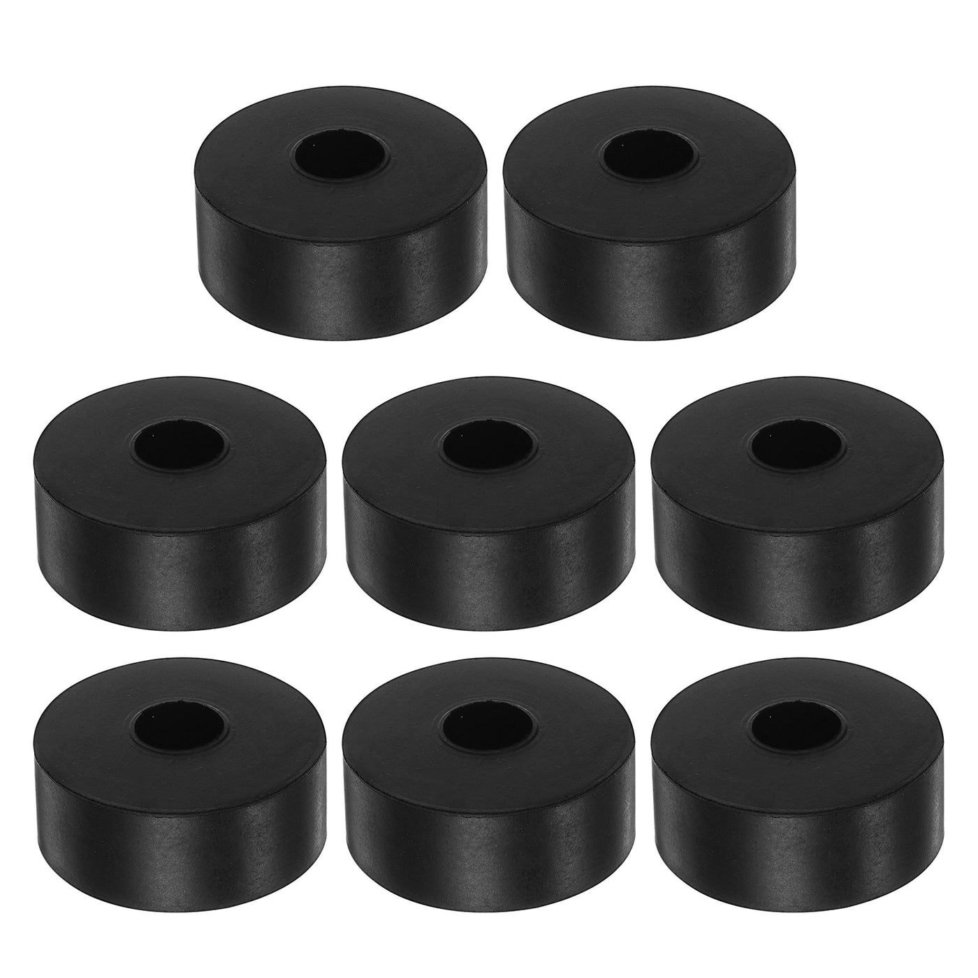 Harfington 8pcs Rubber Spacer 20mm x 50mm x 20mm Anti Vibration Rubber