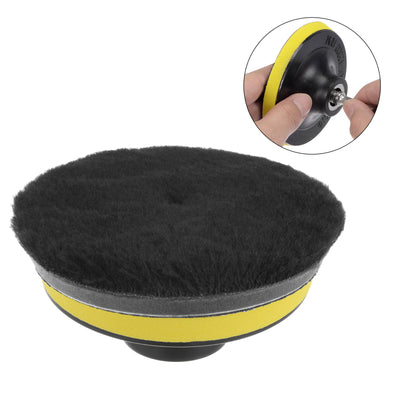 Harfington 2pcs Microfiber Polishing Pad 5 Inch Microfiber Cutting Disc