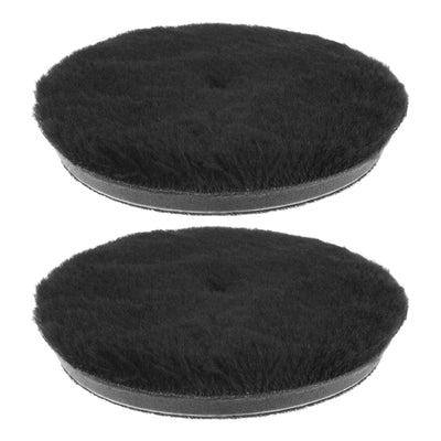 Harfington 2pcs Microfiber Polishing Pad 5 Inch Microfiber Cutting Disc