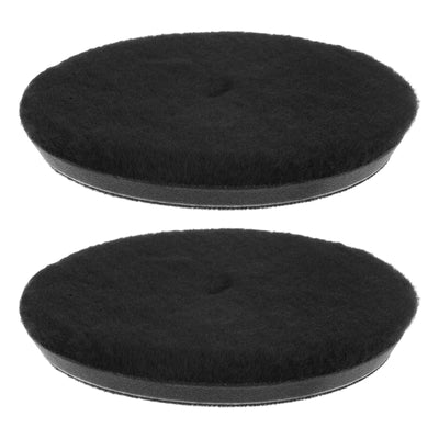 Harfington 2pcs Microfiber Polishing Pad 6 Inch Microfiber Cutting Disc