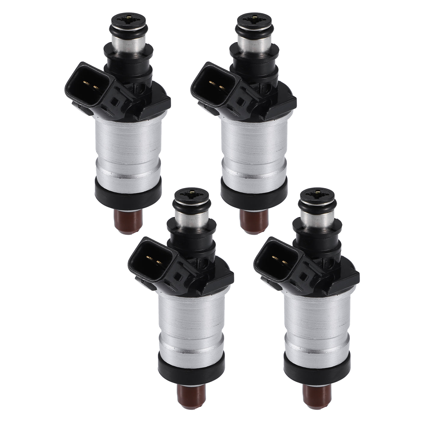 ACROPIX Car Fuel Injector Nozzle Replacement Fit for HONDA for ACURA CL 2.3L 1999 NO.06164P2J000 - Pack of 4 Black