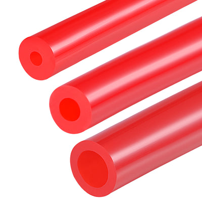 Harfington Vakuum Silikonschlauch Schlauch 3mm 6mm 12mm ID 3mm Wand Dicke 1.5m Rot Hohe Temperatur für Motor