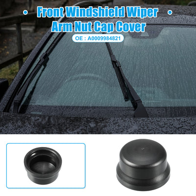 Harfington Front Windshield Wiper Arm Nut Cap Cover for Mercedes-Benz C300 2008-2023 No.A0009984821 - Pack of 1