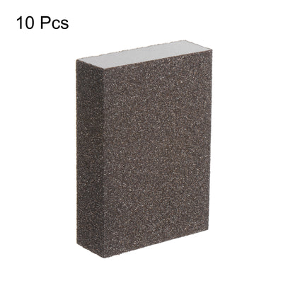 Harfington 10pcs Sanding Sponge Blocks 120-180 Grit Foam Sanding Block, 100x70x25mm