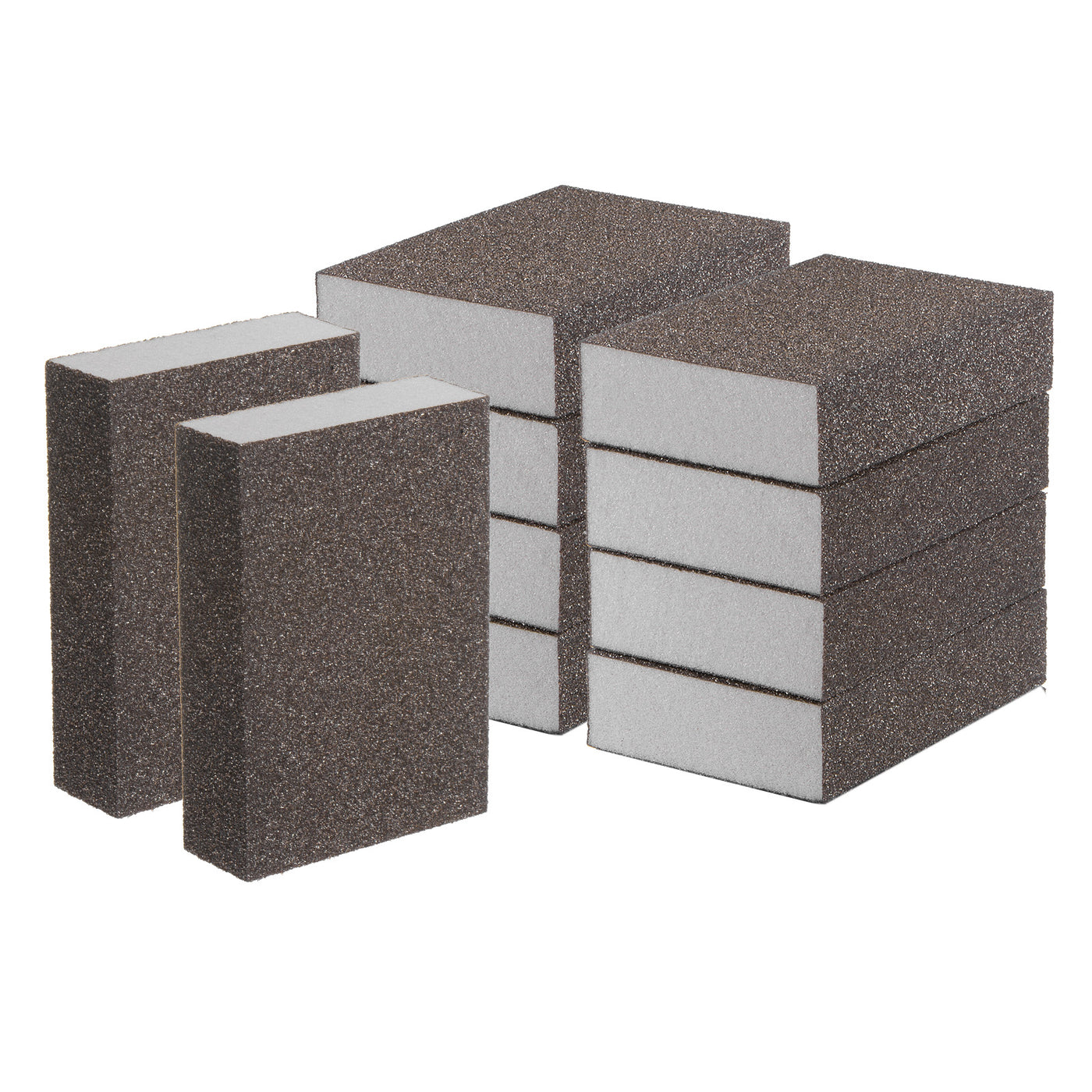 Harfington 10pcs Sanding Sponge Blocks 120-180 Grit Foam Sanding Block, 100x70x25mm