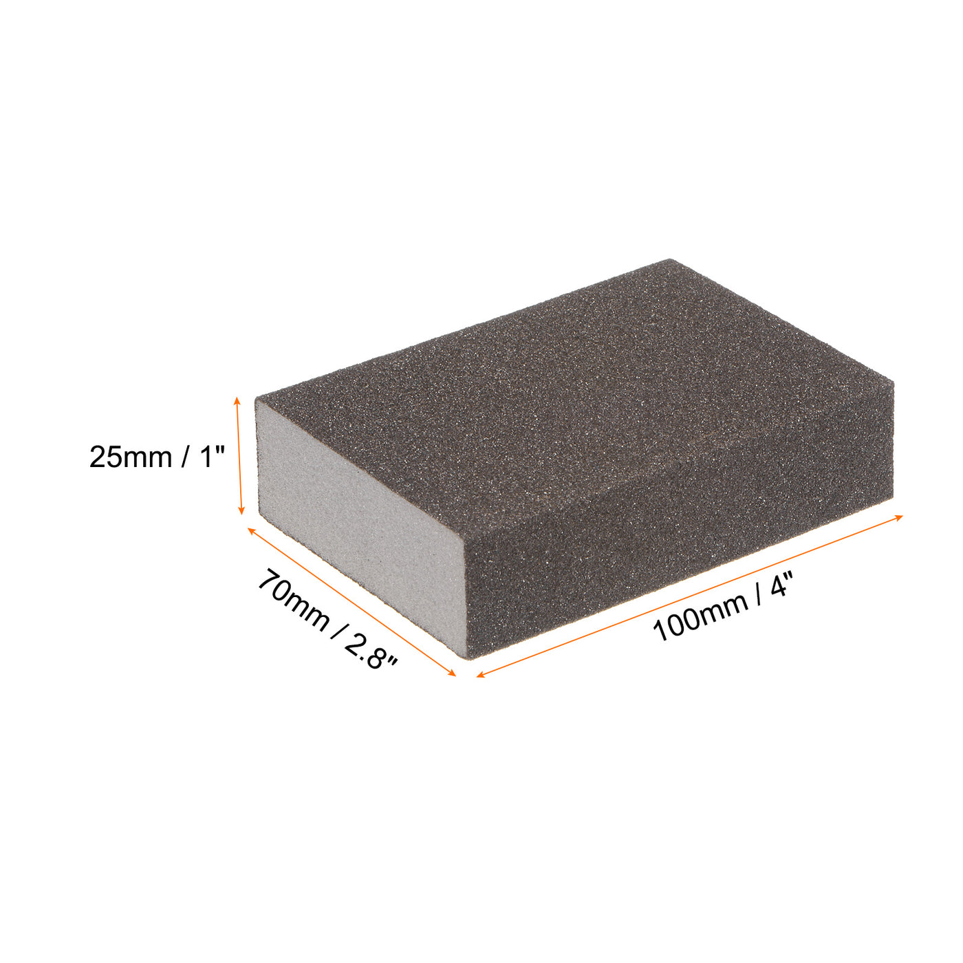 Harfington 10pcs Sanding Sponge Blocks 180-240 Grit Foam Sanding Block, 100x70x25mm