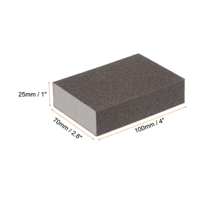 Harfington 10pcs Sanding Sponge Blocks 180-240 Grit Foam Sanding Block, 100x70x25mm