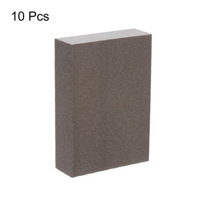 Harfington 10pcs Superfine Sanding Sponge Blocks 800-1000 Grit Sanding Block, 100x70x25mm